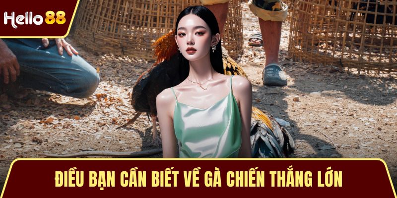 Gà Chiến Thắng Lớn - Bí Mật Chinh Phục Đấu Trường Thomo Điều bạn cần biết về gà chiến thắng lớn
