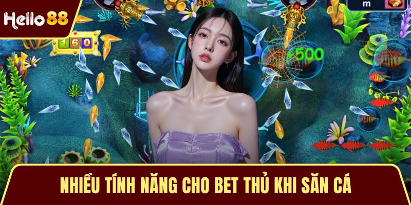 Săn Cá Rồng Đen – Tựa Game Giải Trí Đầy Hấp Dẫn và Đỉnh Cao Nhiều tính năng cho bet thủ khi săn cá